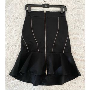 ZARA NWOT mermaid skirt with 2 way zip opening